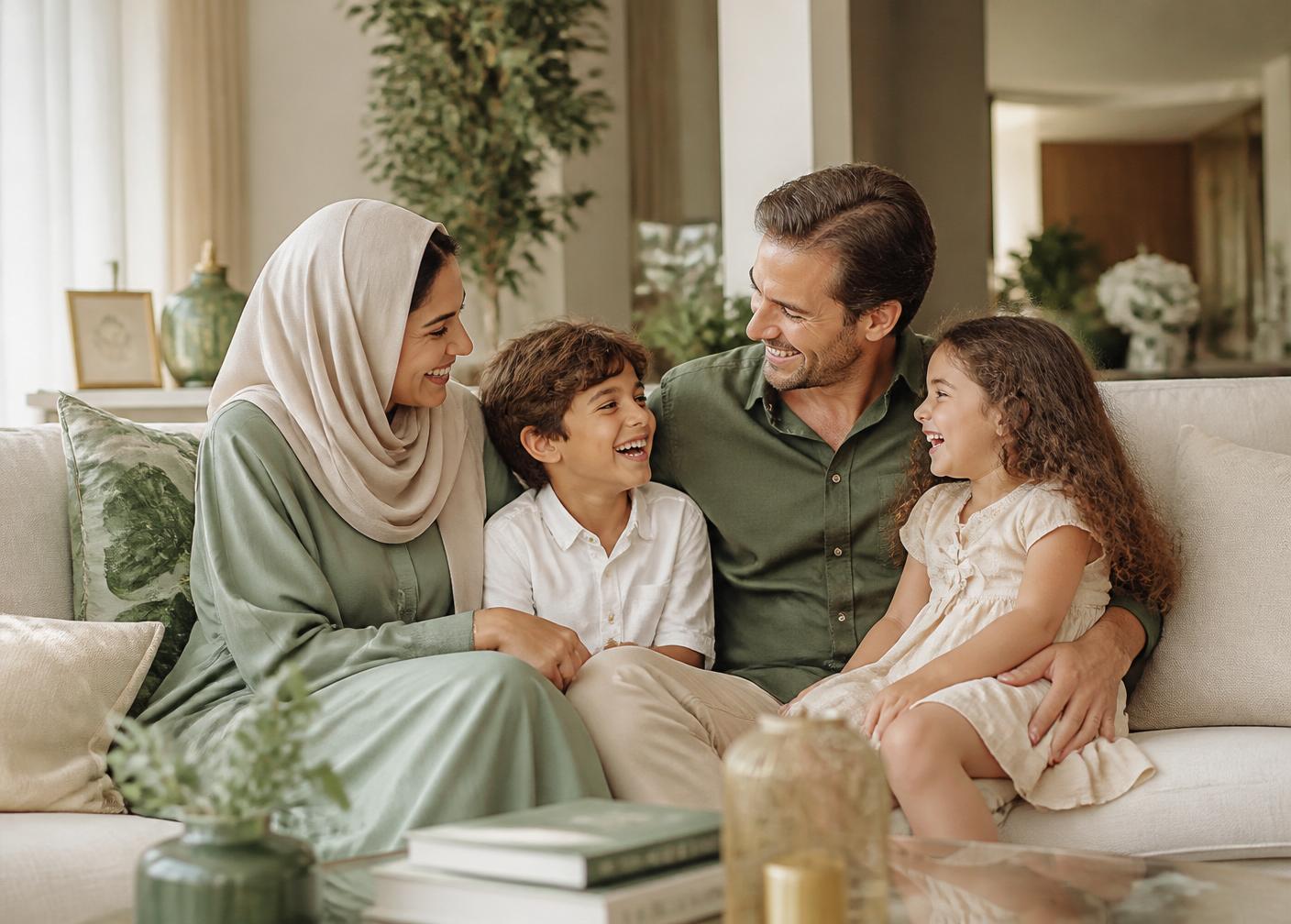 Family in the UAE
